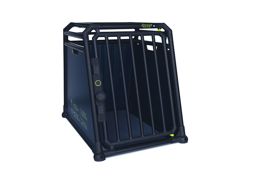:BGPN2M - 4pets PRO, TV-approved black dog cage, size 2 Medium - RETURNED