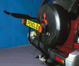 Pendle Large Wheel 4X4 Hang On Rack on a 4X4