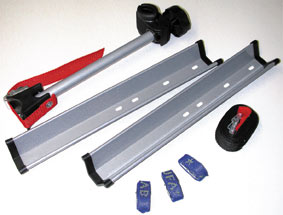 Tradekar Silver Bike 'Speedy Fit' @ The Roof Box Company