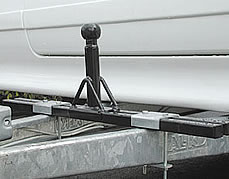 Tradekar Silver Bike 'Speedy Fit' @ The Roof Box Company