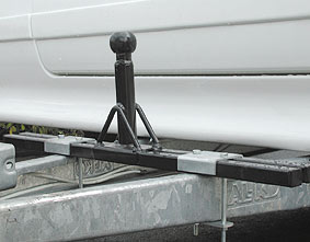 Tradekar Silver Bike 'Speedy Fit' @ The Roof Box Company