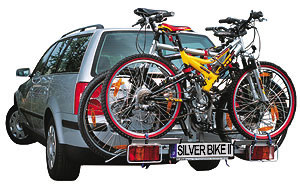 Tradekar Silver Bike 'Speedy Fit' @ The Roof Box Company