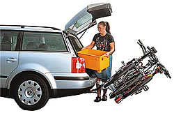 Tradekar Silver Bike 'Speedy Fit' @ The Roof Box Company