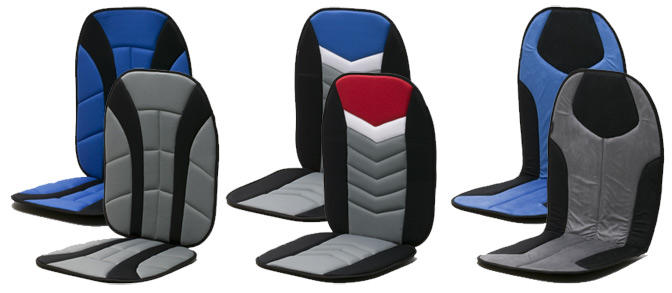 Walser Seat Cushions at The Roof Box Company: Walser Alboreto, Andretti and Capelli seat cushions