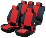 Walser CHESSCUT Red Velour Seat Covers at The Roof Box Company