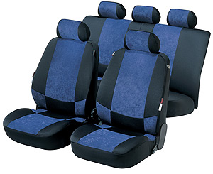 Walser CHESSCUT Blue Velour Seat Covers at The Roof Box Company