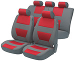 Walser BOZEN Red Velour Seat Covers at The Roof Box Company