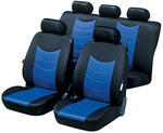 Walser FELICIA Blue Velour Seat Covers at The Roof Box Company