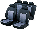 Walser FELICIA Silver Velour Seat Covers at The Roof Box Company