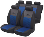 Walser RACING Blue Velour Seat Covers at The Roof Box Company
