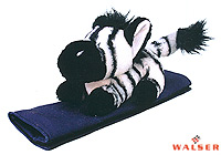 Sleepy Safari Zebra Seat Belt Cover