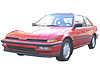 Acura Integra five door (1986 to 1989) 