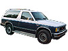 GMC Jimmy two door (1982 to 1995) 