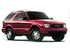 GMC Jimmy two door (1995 to 2001)  for cars with roof rails:also known as - GMC Envoy