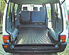 Long Van Liner in a VW Transporter