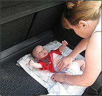 Autoform Short Low Mat - great for changing nappies on!