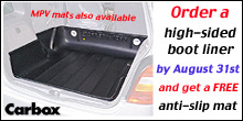 FREE Anti-slip mat when you order a high sided boot liner!