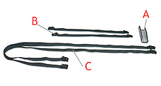 Straps for Jet Set Pet Carriers by Dogbag Straps for Jet Set Pet Carriers by Dogbag