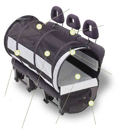 Pet Tube/Pet Carrier - fitting to your car