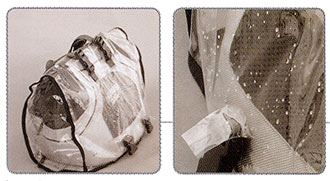 Dog Bag USB Pet Carrier 'Rain Cover' Dog Bag USB Pet Carrier 'Rain Cover'