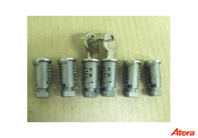 Atera GIRO - 6 identical locks (3 carriers) no. AR3011
