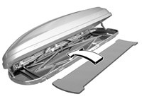:KAMEI roof box cargo mat, for Corvara 310/Kamei 300 no. 81311