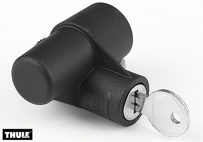Thule tow bar carrier lock no. 957