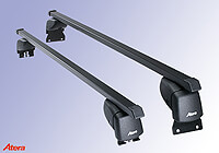 Renault Clio three door (2005 onwards) :Atera SIGNO ASF Fixpoint steel roof bars no. AR4141