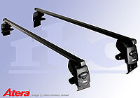 Honda Accord four door saloon (2008 onwards) :Atera SIGNO AS steel roof bars no. AR4212