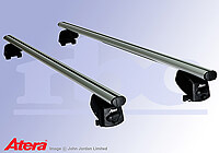 Vauxhall Zafira (2005 onwards) :Atera SIGNO AS aluminium roof bars no. AR5092
