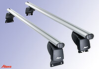 Renault Clio three door (2005 onwards) :Atera SIGNO ASF Fixpoint aluminium bars no. AR5141