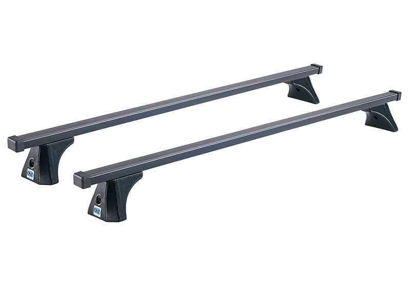 KGM Musso (2018 onwards):CRUZ 135cm OptiPLUS ST roof bars with fitting kit 5872
