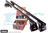 Renault Clio three door (2005 onwards) :Thule roof bars package - 751, 760, 3091