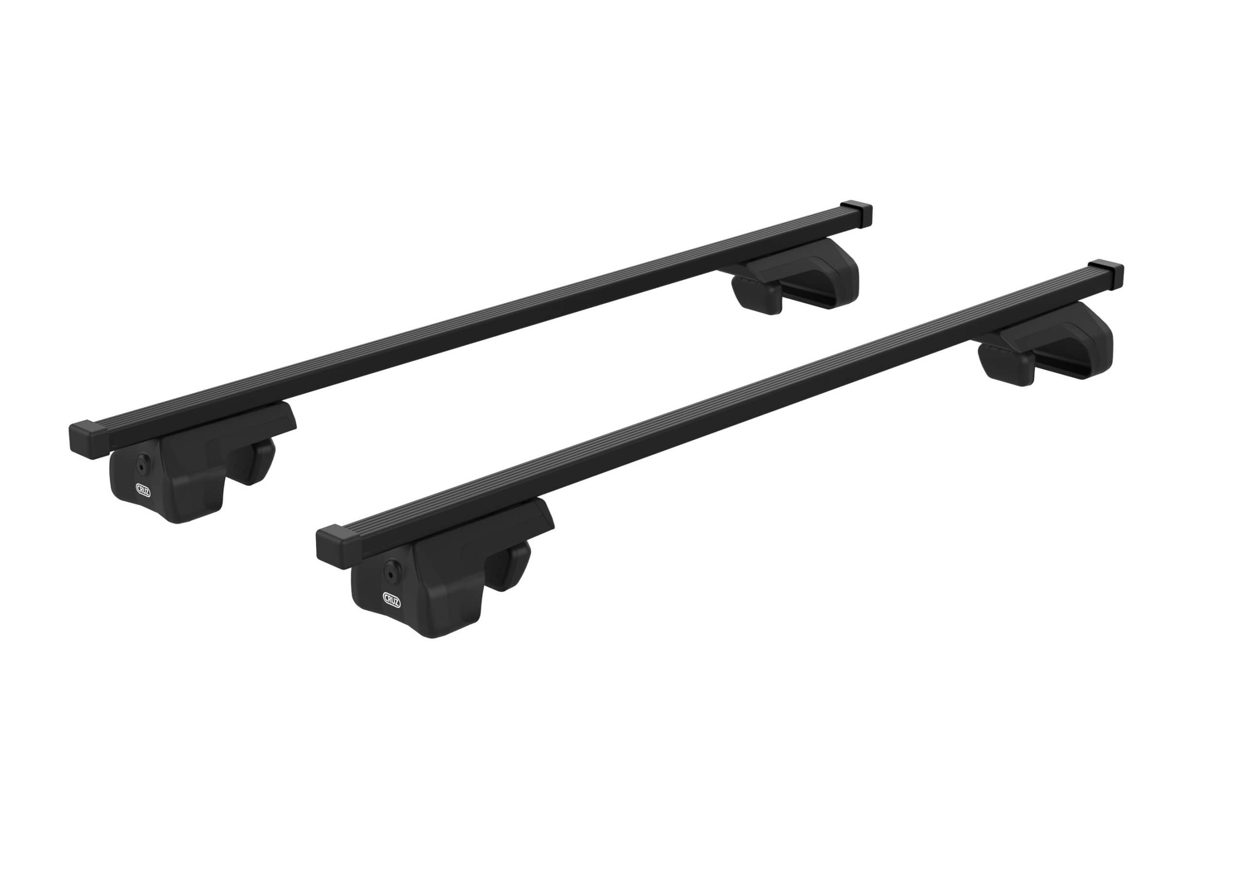 Nissan Murano (2004 to 2009):CRUZ raised rails package with 135cm steel bars