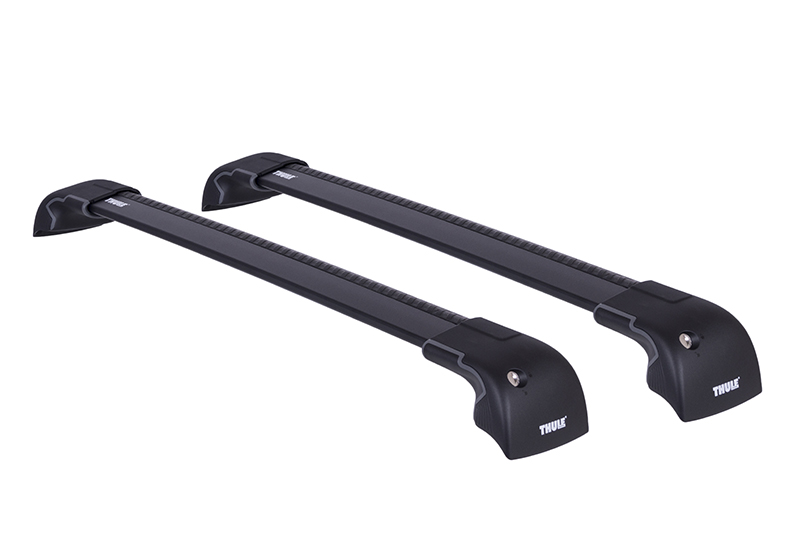 Kia Sedona (2006 to 2014):Thule black WingBar Edge roof bars package - 9593B, 4057