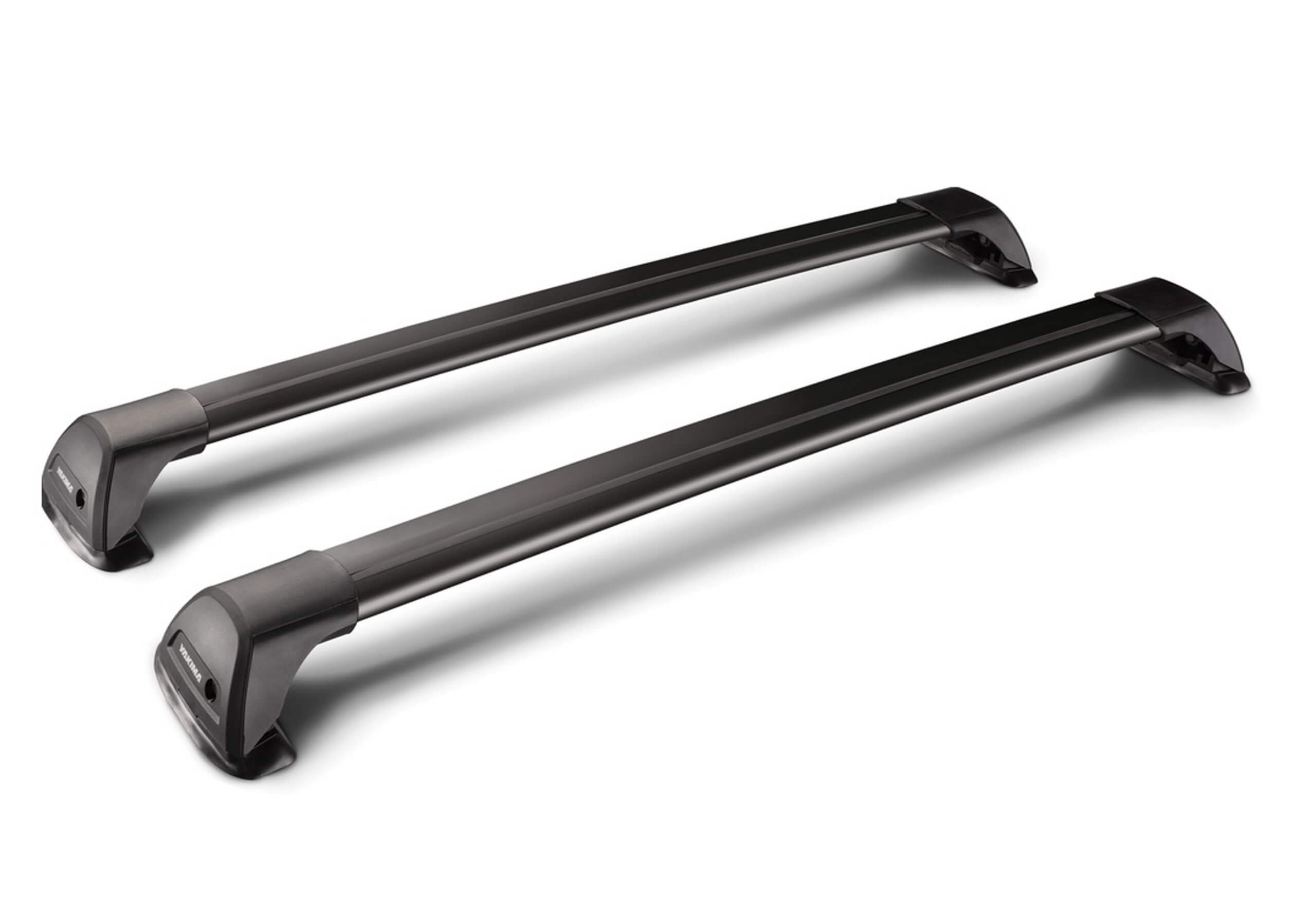 Peugeot 5008 (2009 to 2017):Yakima roof bars package - S27 black bars with K871 kit