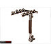BUZZ RACK 'Moose' 4 bike tow ball carrier no. BRH204