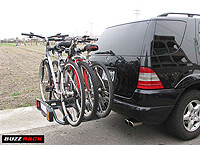 :BUZZ RACK 'BuzzRunner' 3 bike wheel support rack no. BRP103
