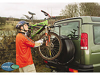 Pendle:Pendle 2 bike strap on spare wheel rack