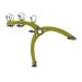 Saris Bones 3 bike carrier, green, no. SAB3-GN