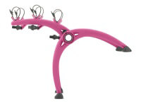 Volkswagen VW Jetta four door saloon (2005 to 2011) :Saris Bones 3 bike carrier, pink, no. SAB3-PK