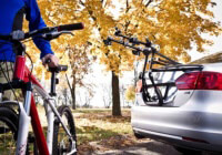 Volkswagen VW Jetta four door saloon (2005 to 2011) :Saris Bike Porter 3 bike carrier, no. SABP3