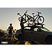 4 x Thule ProRide 591 bike carriers with locking roof bars