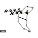 Jeep Cherokee (1985 to 2000)  :Thule Freeway 3 bike carrier no. 968