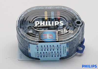 Philips H1/H7 VisionCare complete spare bulb kit no. LG033