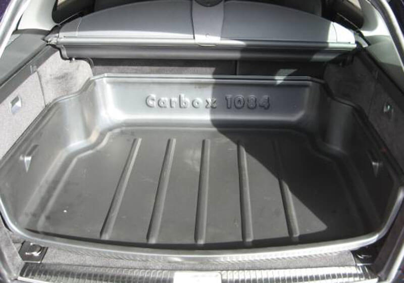 Mercedes Benz C Class estate (2007 to 2014):Carbox Classic S boot liner, black, for Mercedes C Class estate, 101084000