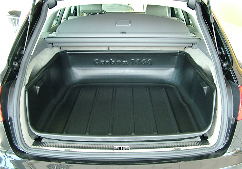 Audi A6 Avant (2005 to 2011):Carbox Classic S boot liner, black, for Audi A6 Avant, 101468000