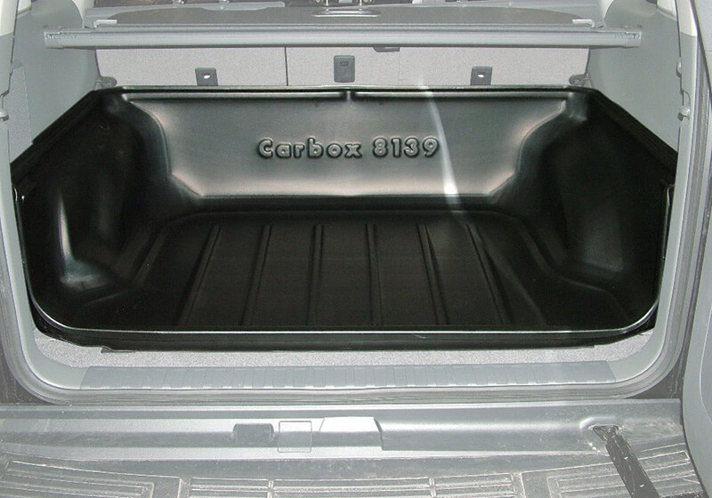 Toyota Land Cruiser five door (2009 to 2018):Carbox Classic S boot liner, black, for Toyota Land Cruiser, 108139000