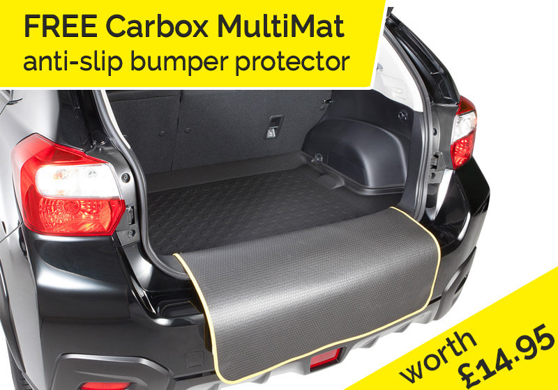 Peugeot 5008 (2009 to 2017):Carbox Form S boot liner, black, for Peugeot 5008, 203658000