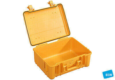 B&W outdoor.case, Type 40, orange, empty, no. 1.4016/O